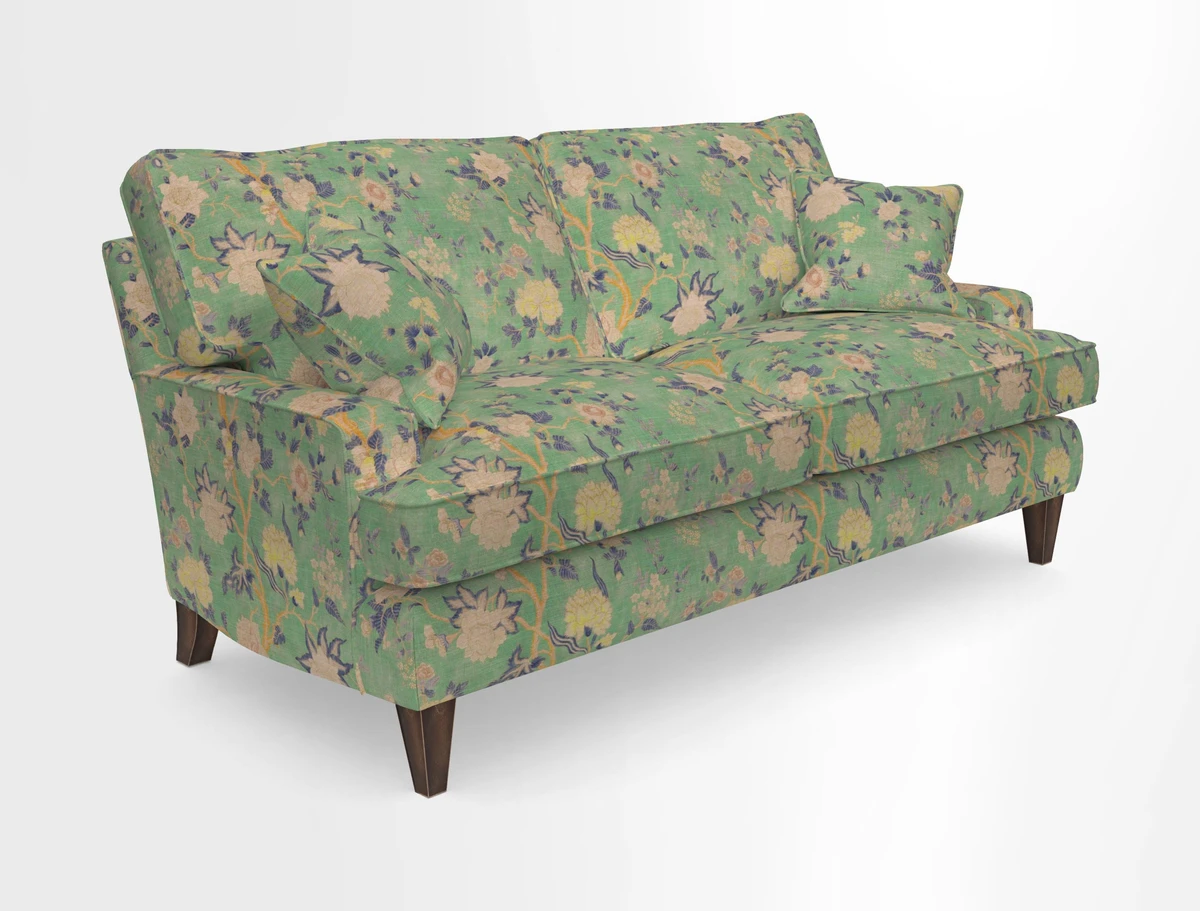 Ingleborough 3 Seater Sofa in Warwick Edinburgh Henna Rugs supplied by Rugs of Petworth