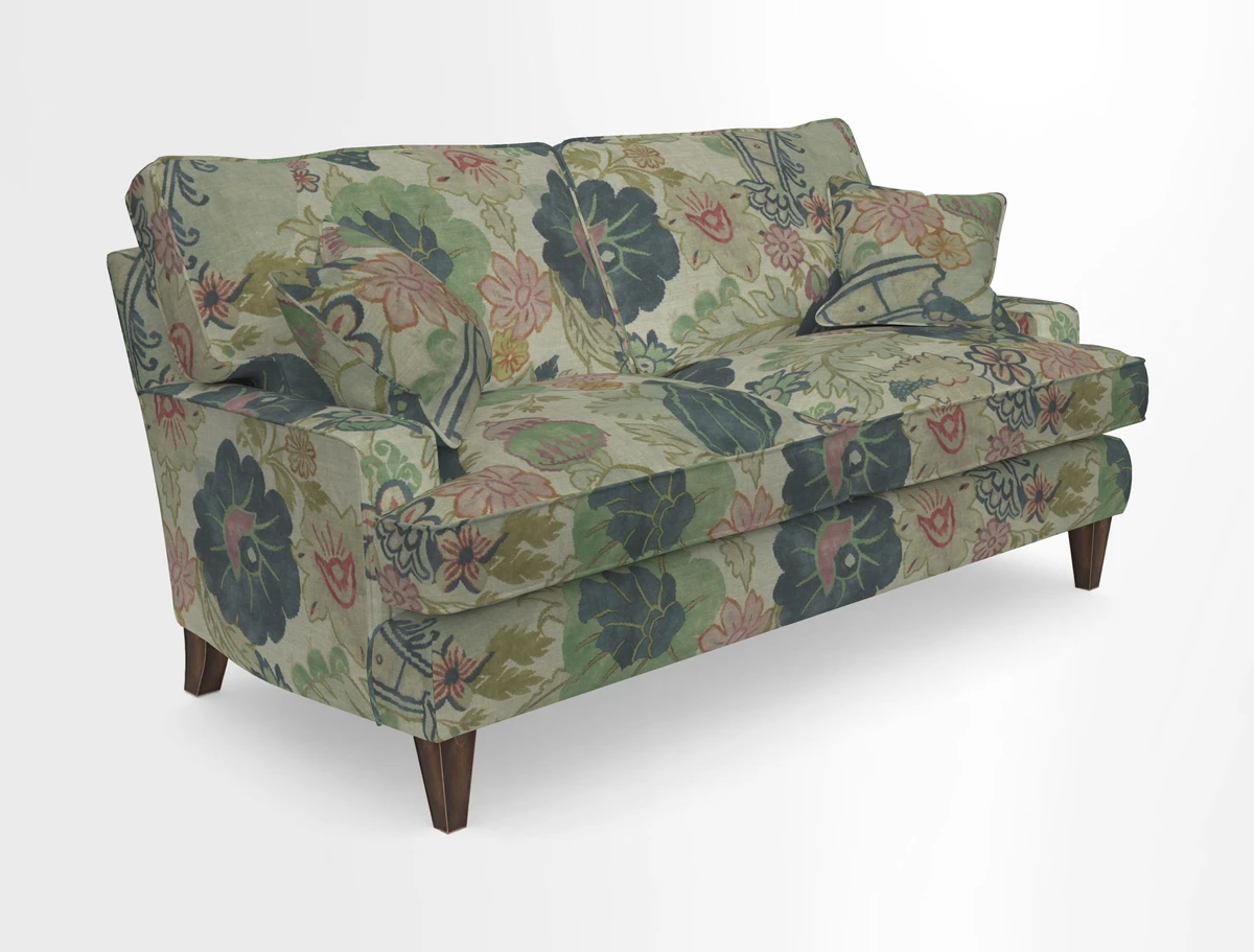 Ingleborough 3 Seater Sofa in Warwick Edinburgh Henna Rugs supplied by Rugs of Petworth