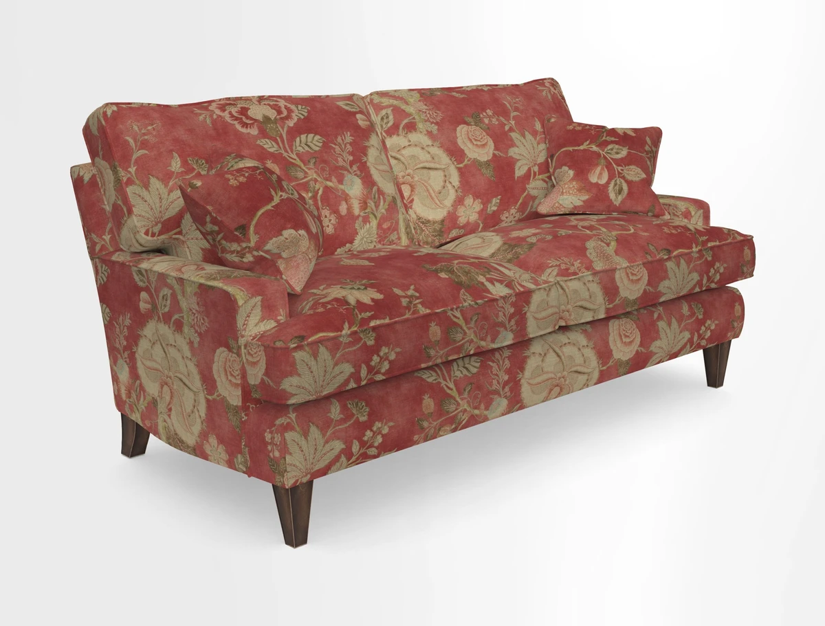 Ingleborough 3 Seater Sofa in Warwick Edinburgh Henna Rugs supplied by Rugs of Petworth