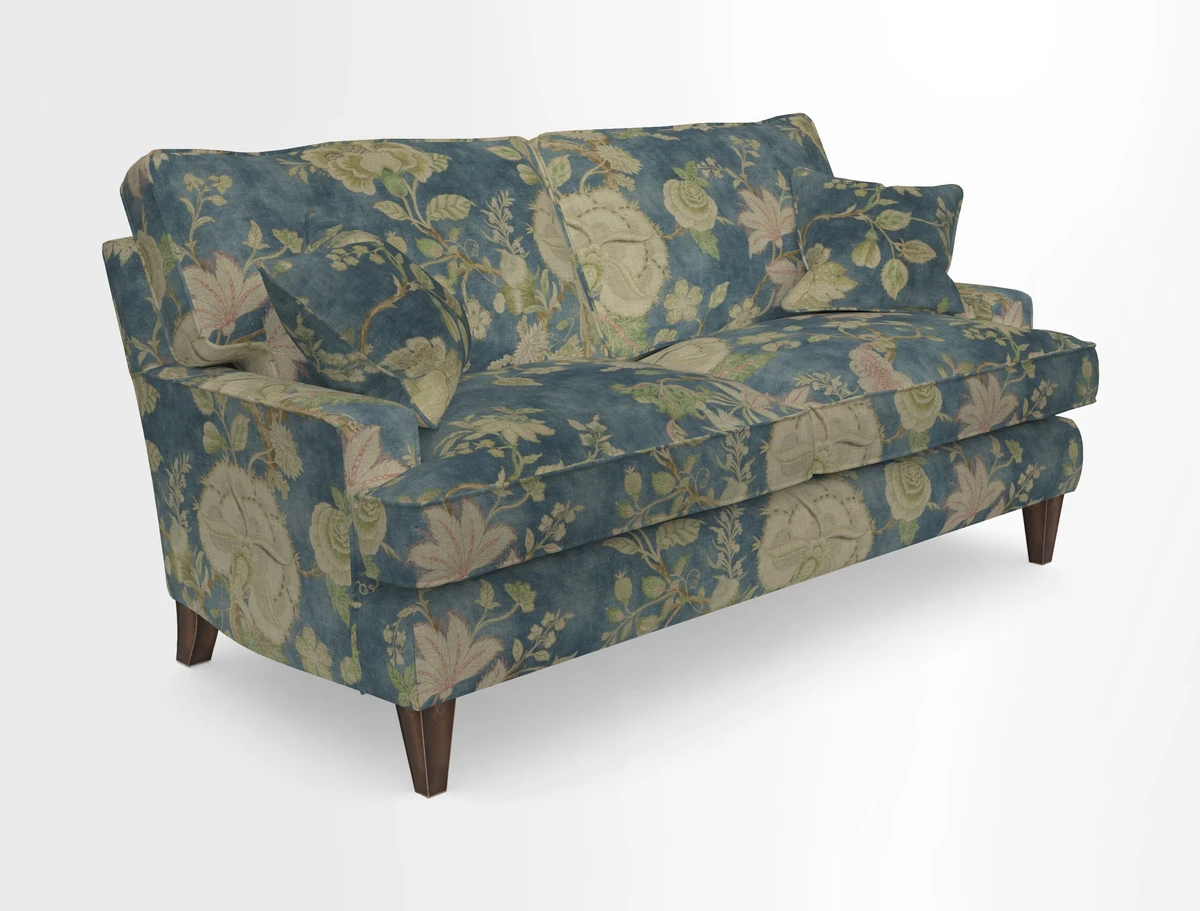 Ingleborough 3 Seater Sofa in Warwick Edinburgh Henna Rugs supplied by Rugs of Petworth