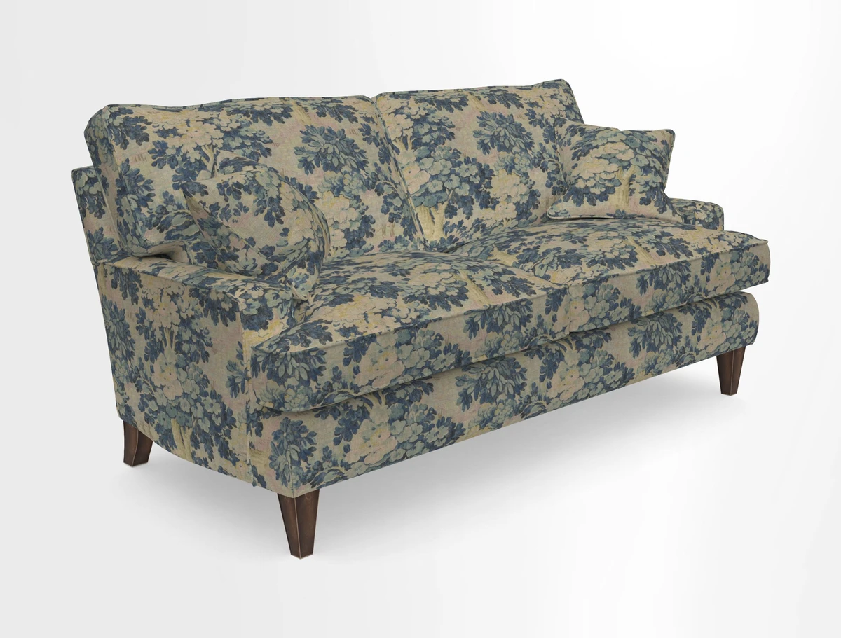 Ingleborough 3 Seater Sofa in Warwick Edinburgh Henna Rugs supplied by Rugs of Petworth