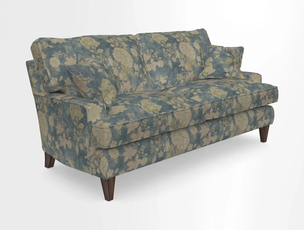 Ingleborough 3 Seater Sofa in Warwick Edinburgh Henna Rugs supplied by Rugs of Petworth