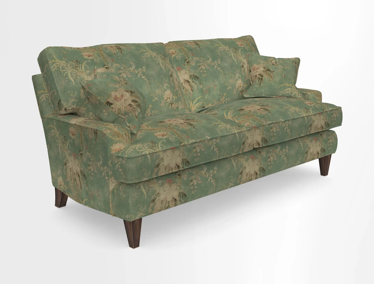 Ingleborough 3 Seater Sofa in Warwick Edinburgh Henna Rugs supplied by Rugs of Petworth