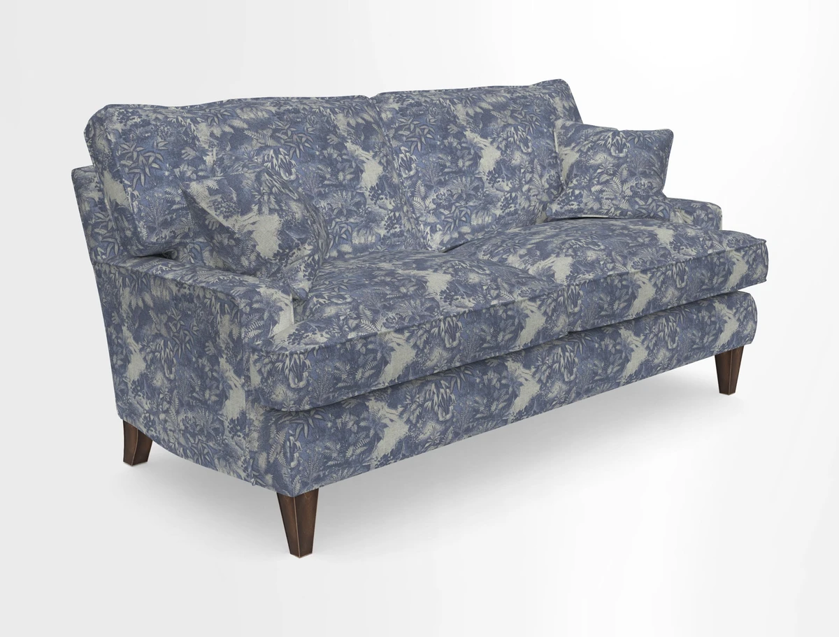 Ingleborough 3 Seater Sofa in Warwick Edinburgh Henna Rugs supplied by Rugs of Petworth