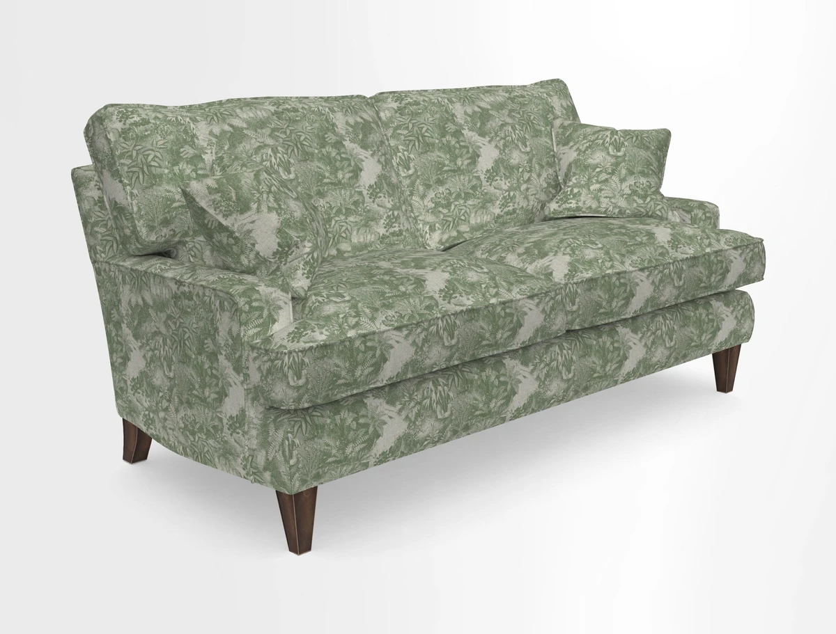 Ingleborough 3 Seater Sofa in Warwick Edinburgh Henna Rugs supplied by Rugs of Petworth