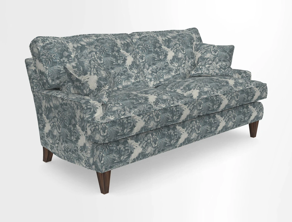 Ingleborough 3 Seater Sofa in Warwick Edinburgh Henna Rugs supplied by Rugs of Petworth
