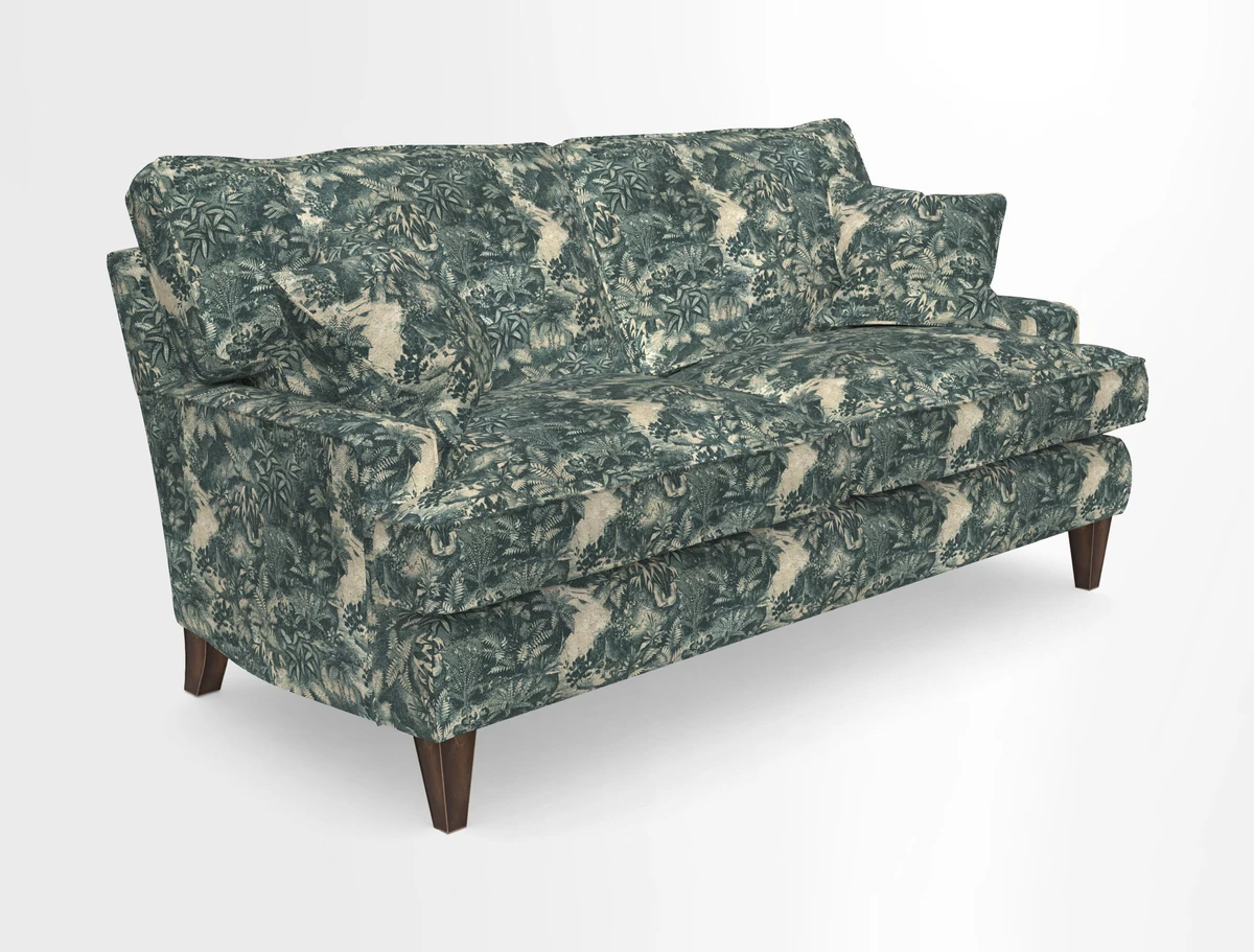 Ingleborough 3 Seater Sofa in Warwick Edinburgh Henna Rugs supplied by Rugs of Petworth