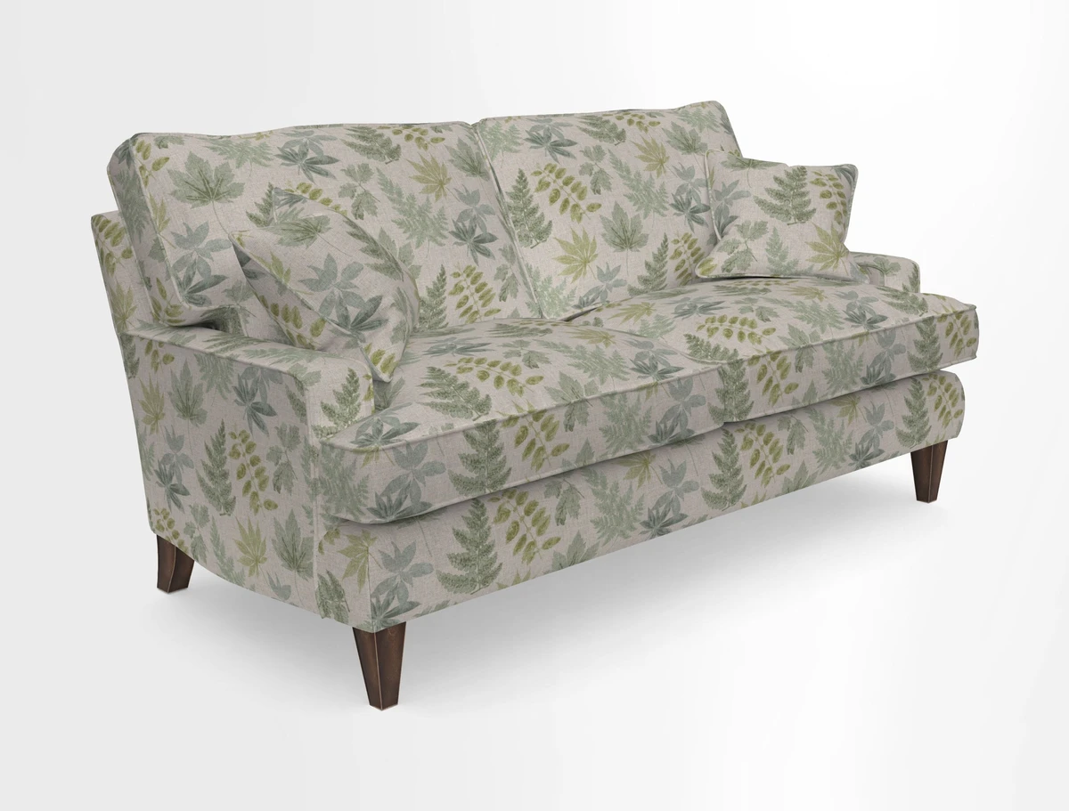 Ingleborough 3 Seater Sofa in Warwick Edinburgh Henna Rugs supplied by Rugs of Petworth