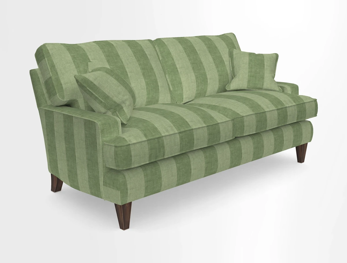 Ingleborough 3 Seater Sofa in Warwick Edinburgh Henna Rugs supplied by Rugs of Petworth