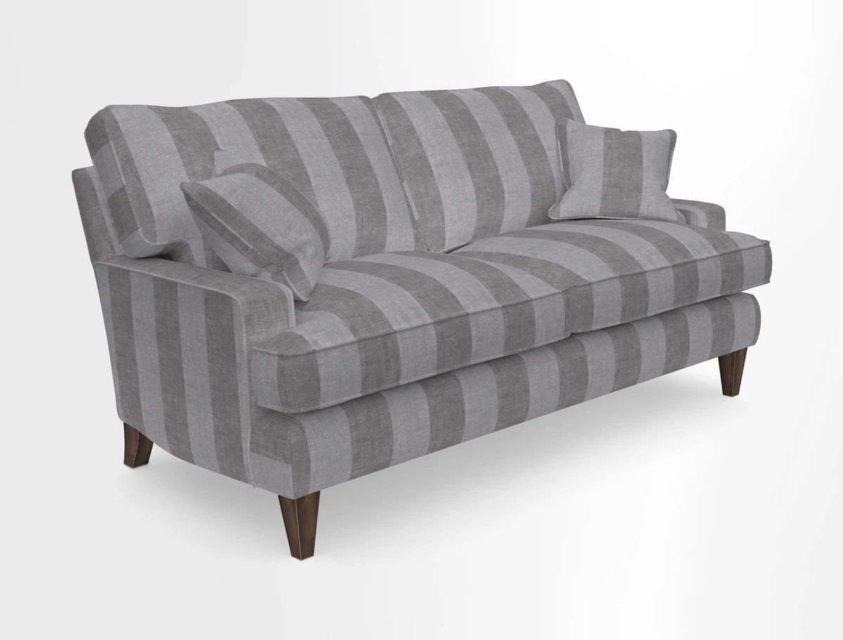 Ingleborough 3 Seater Sofa in Warwick Edinburgh Henna Rugs supplied by Rugs of Petworth