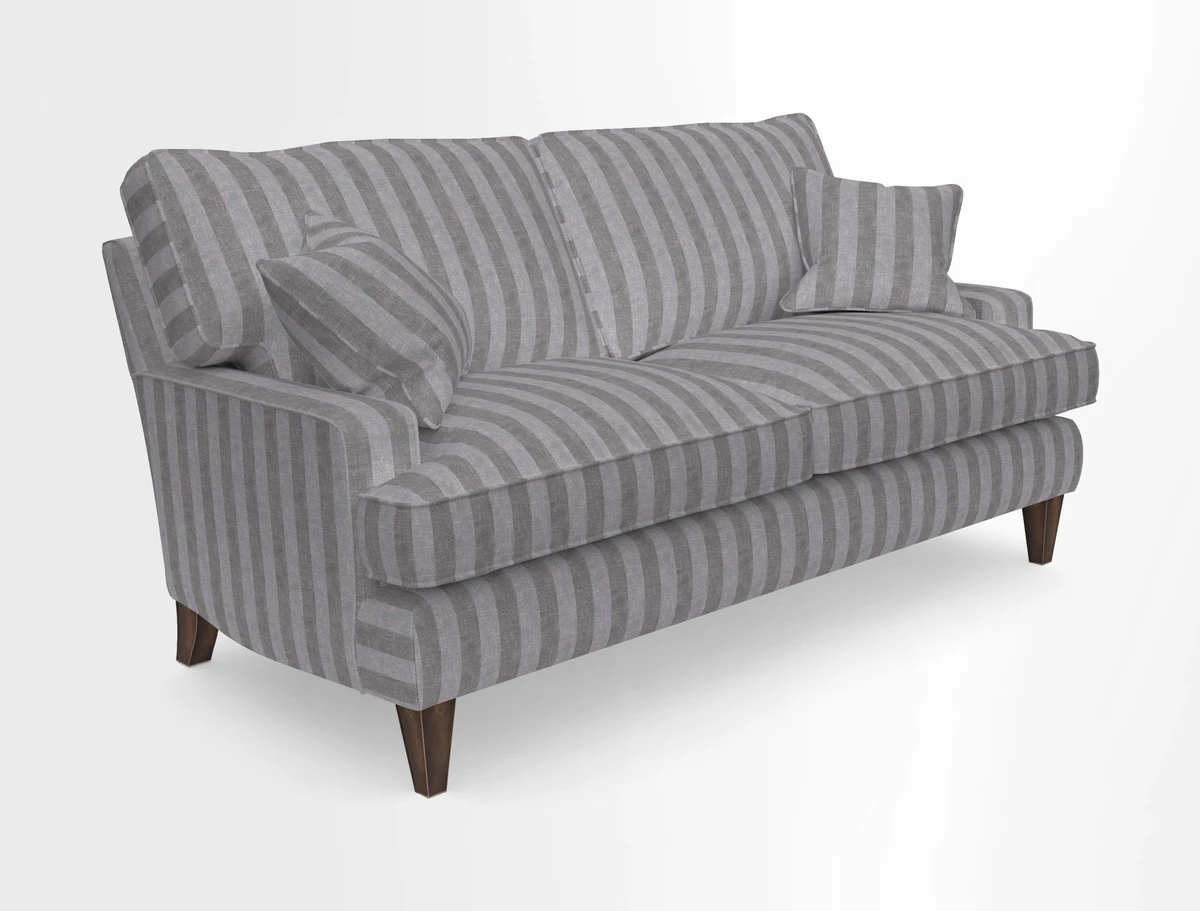 Ingleborough 3 Seater Sofa in Warwick Edinburgh Henna Rugs supplied by Rugs of Petworth