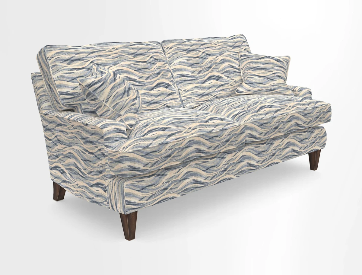 Ingleborough 3 Seater Sofa in Warwick Edinburgh Henna Rugs supplied by Rugs of Petworth