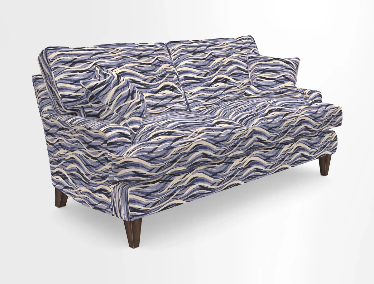 Ingleborough 3 Seater Sofa in Warwick Edinburgh Henna Rugs supplied by Rugs of Petworth