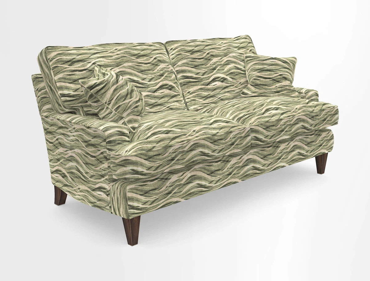 Ingleborough 3 Seater Sofa in Warwick Edinburgh Henna Rugs supplied by Rugs of Petworth