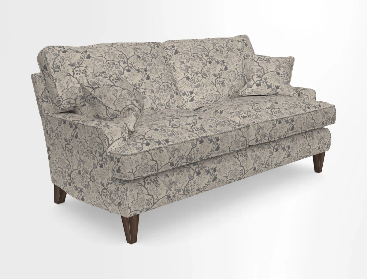 Ingleborough 3 Seater Sofa in Warwick Edinburgh Henna Rugs supplied by Rugs of Petworth