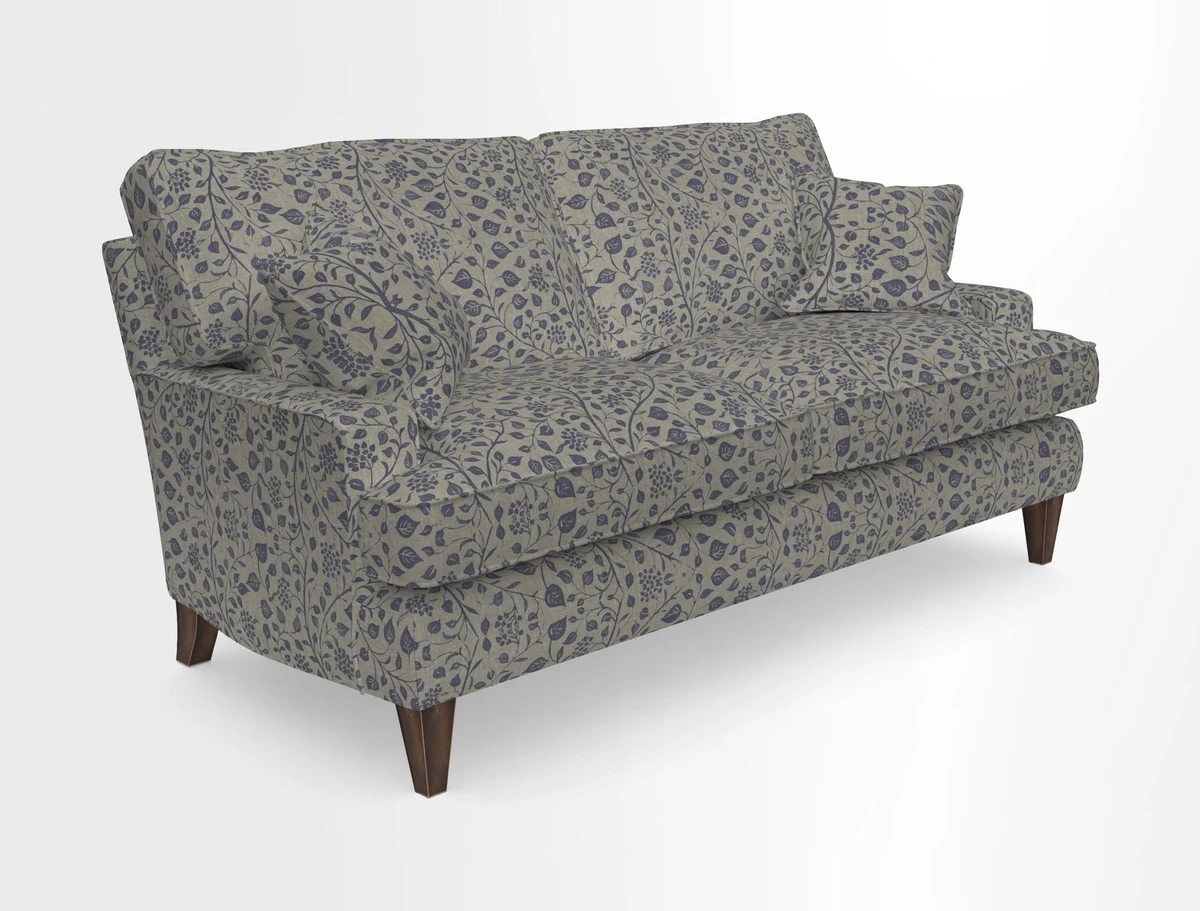 Ingleborough 3 Seater Sofa in Warwick Edinburgh Henna Rugs supplied by Rugs of Petworth