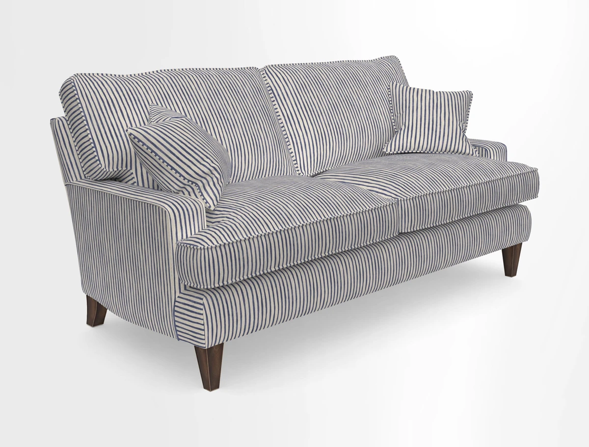 Ingleborough 3 Seater Sofa in Warwick Edinburgh Henna Rugs supplied by Rugs of Petworth