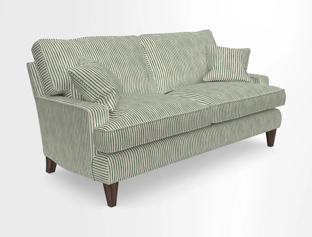 Ingleborough 3 Seater Sofa in Warwick Edinburgh Henna Rugs supplied by Rugs of Petworth