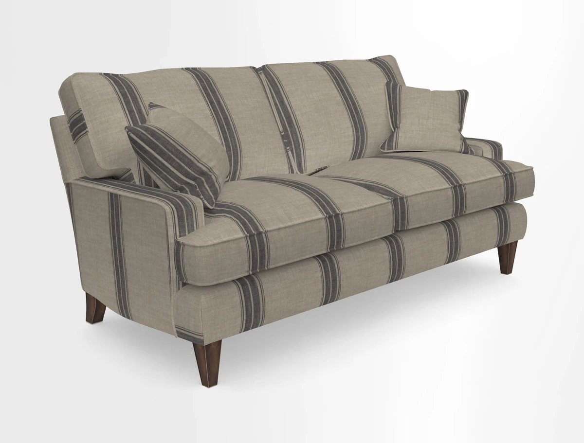 Ingleborough 3 Seater Sofa in Warwick Edinburgh Henna Rugs supplied by Rugs of Petworth