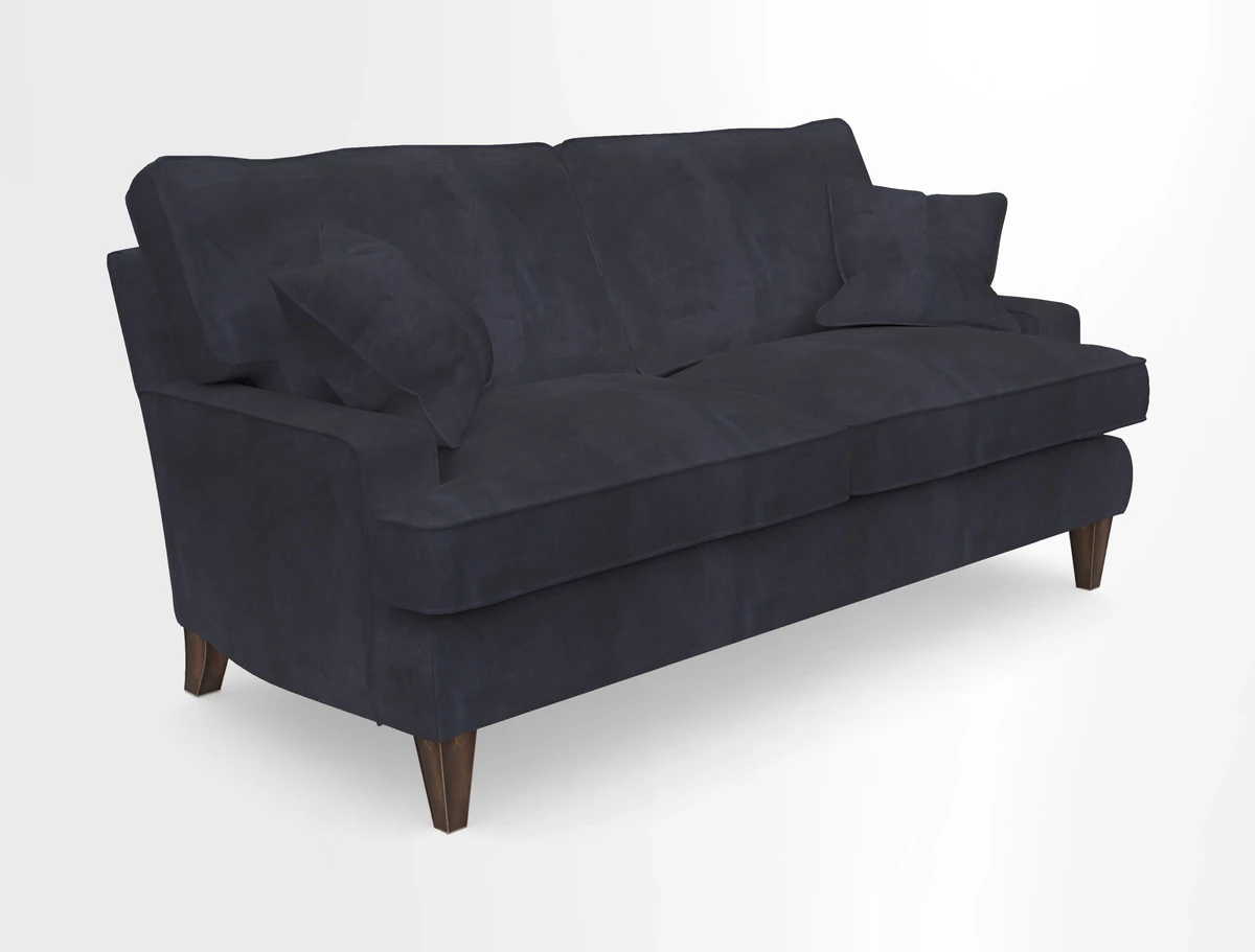 Ingleborough 3 Seater Sofa in Warwick Edinburgh Henna Rugs supplied by Rugs of Petworth