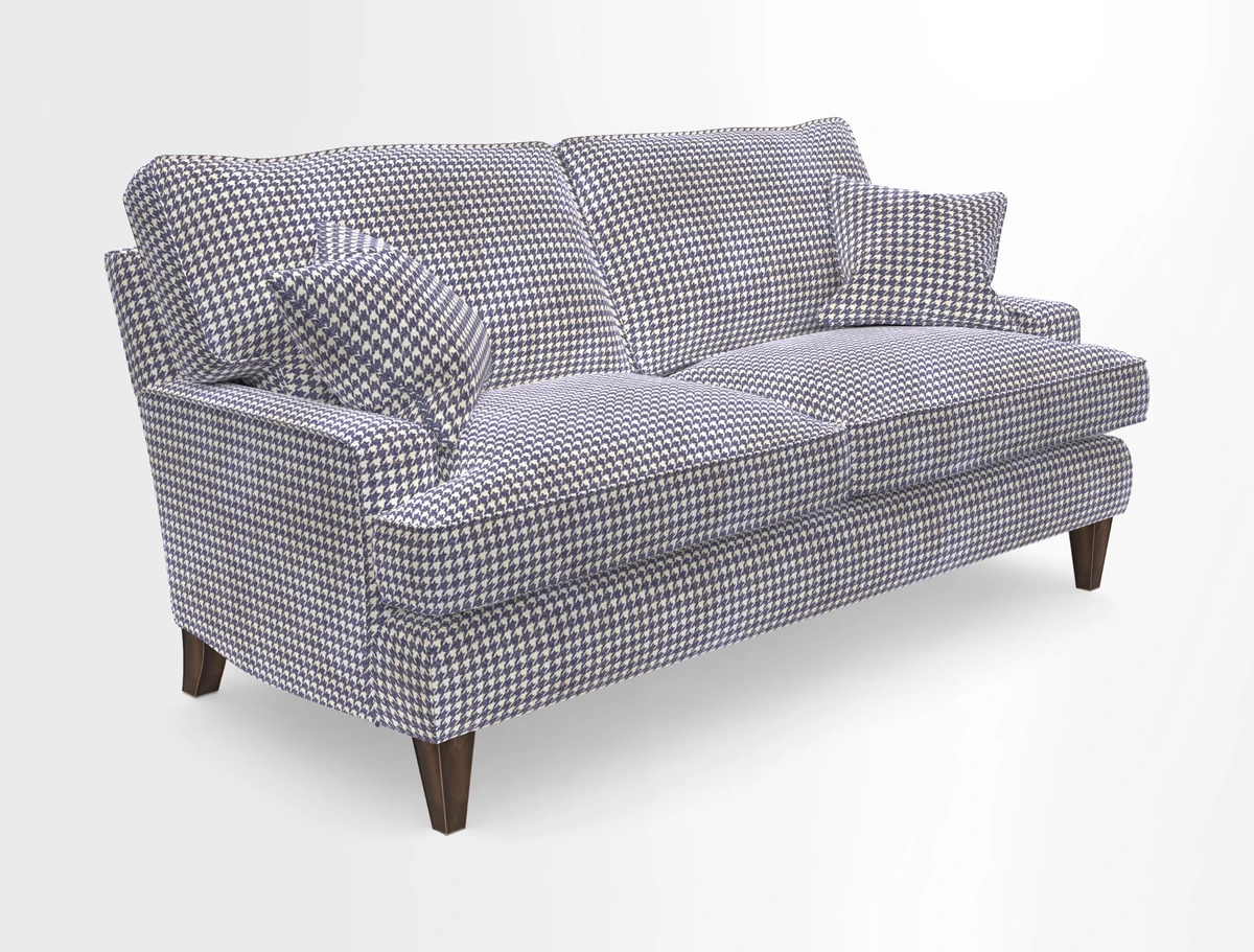 Ingleborough 3 Seater Sofa in Warwick Edinburgh Henna Rugs supplied by Rugs of Petworth
