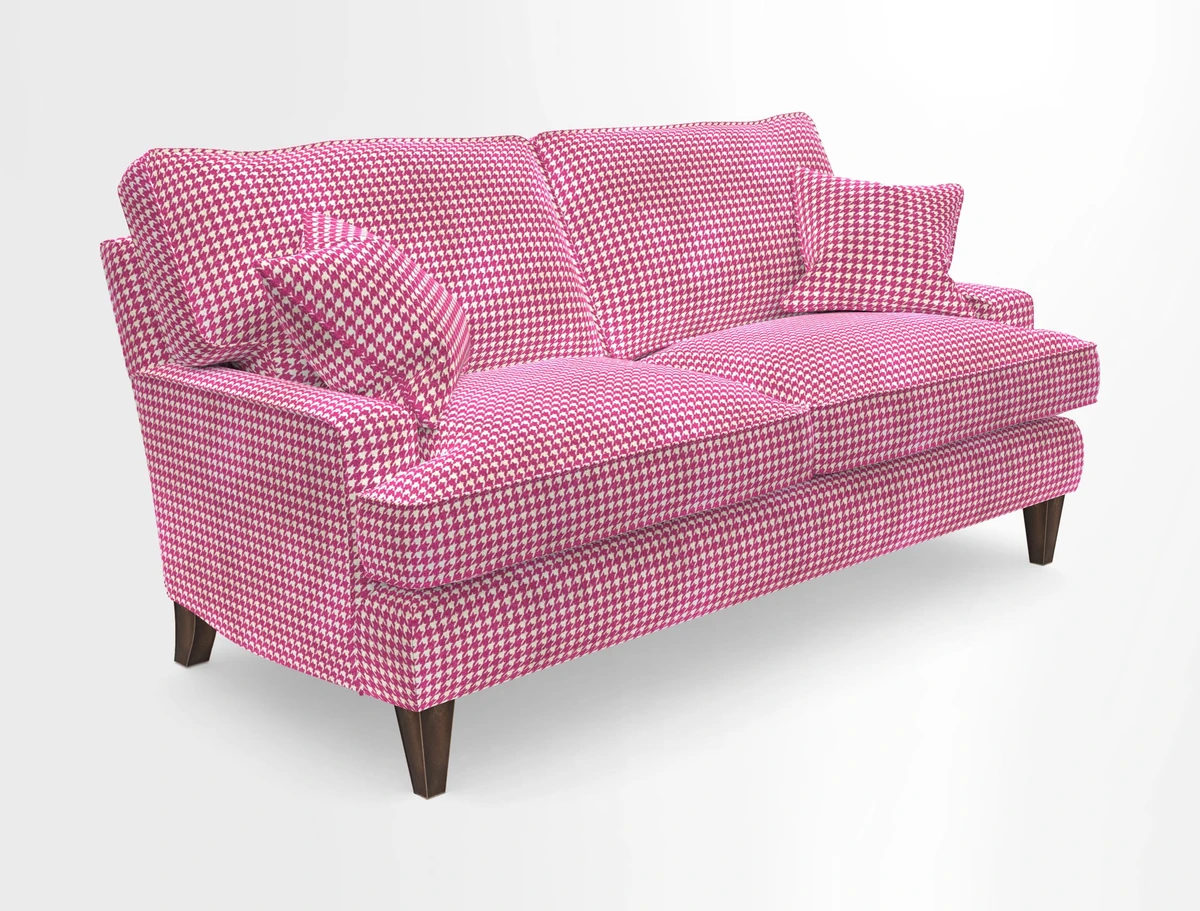 Ingleborough 3 Seater Sofa in Warwick Edinburgh Henna Rugs supplied by Rugs of Petworth