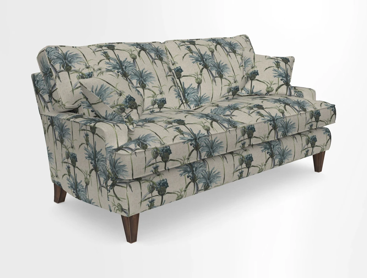 Ingleborough 3 Seater Sofa in Warwick Edinburgh Henna Rugs supplied by Rugs of Petworth