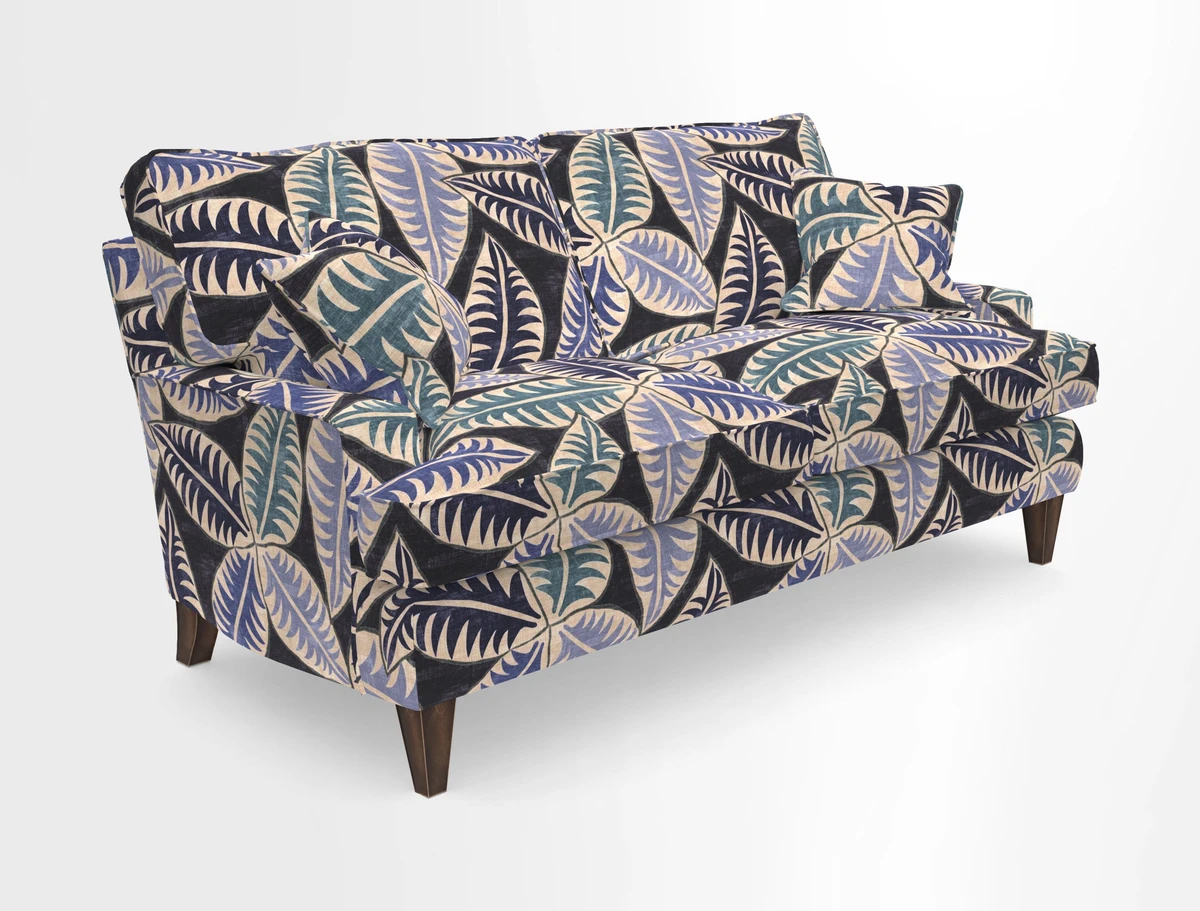 Ingleborough 3 Seater Sofa in Warwick Edinburgh Henna Rugs supplied by Rugs of Petworth