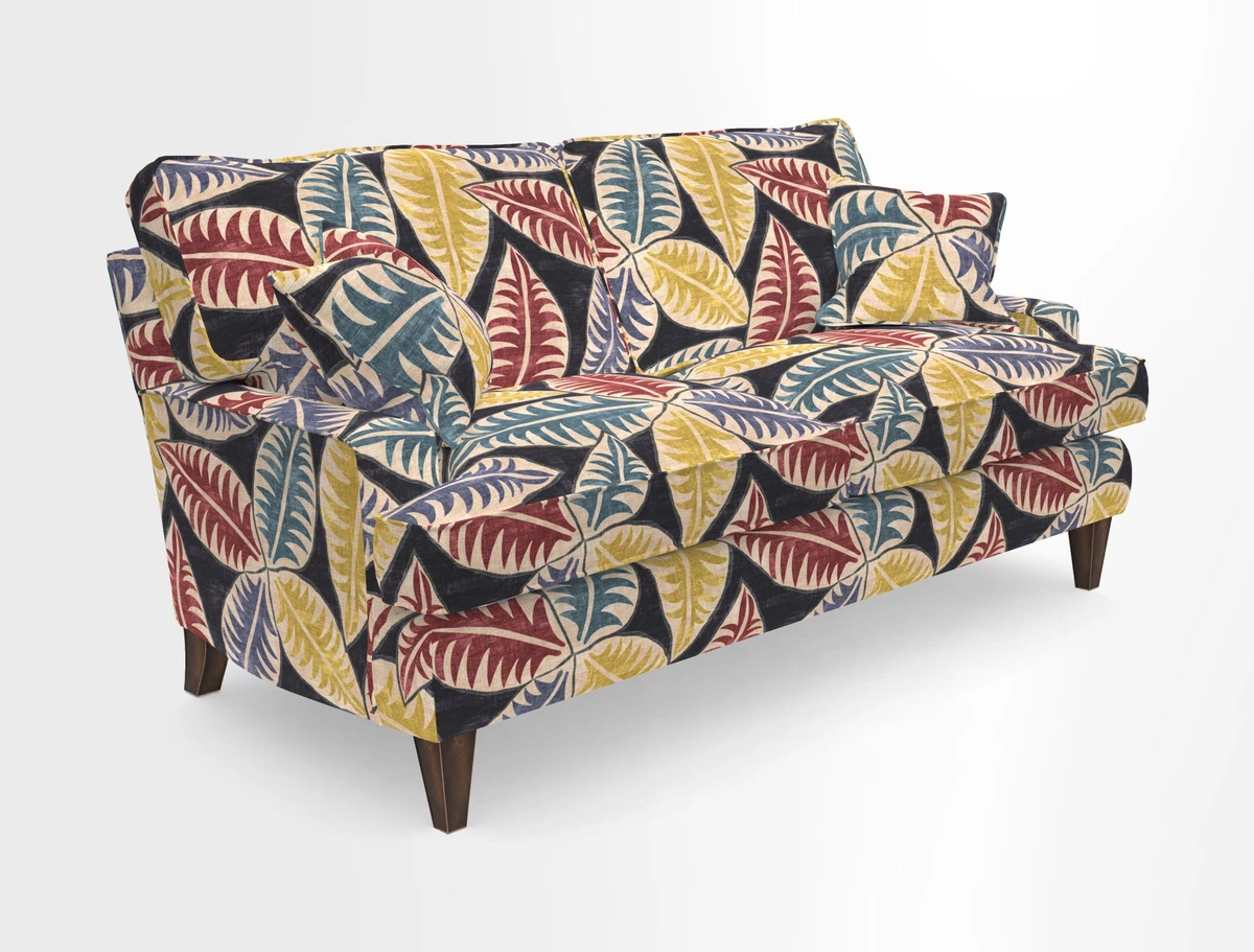 Ingleborough 3 Seater Sofa in Warwick Edinburgh Henna Rugs supplied by Rugs of Petworth