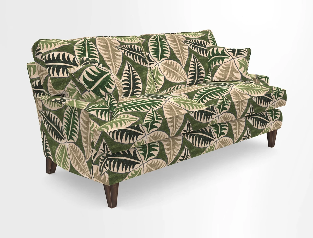 Ingleborough 3 Seater Sofa in Warwick Edinburgh Henna Rugs supplied by Rugs of Petworth