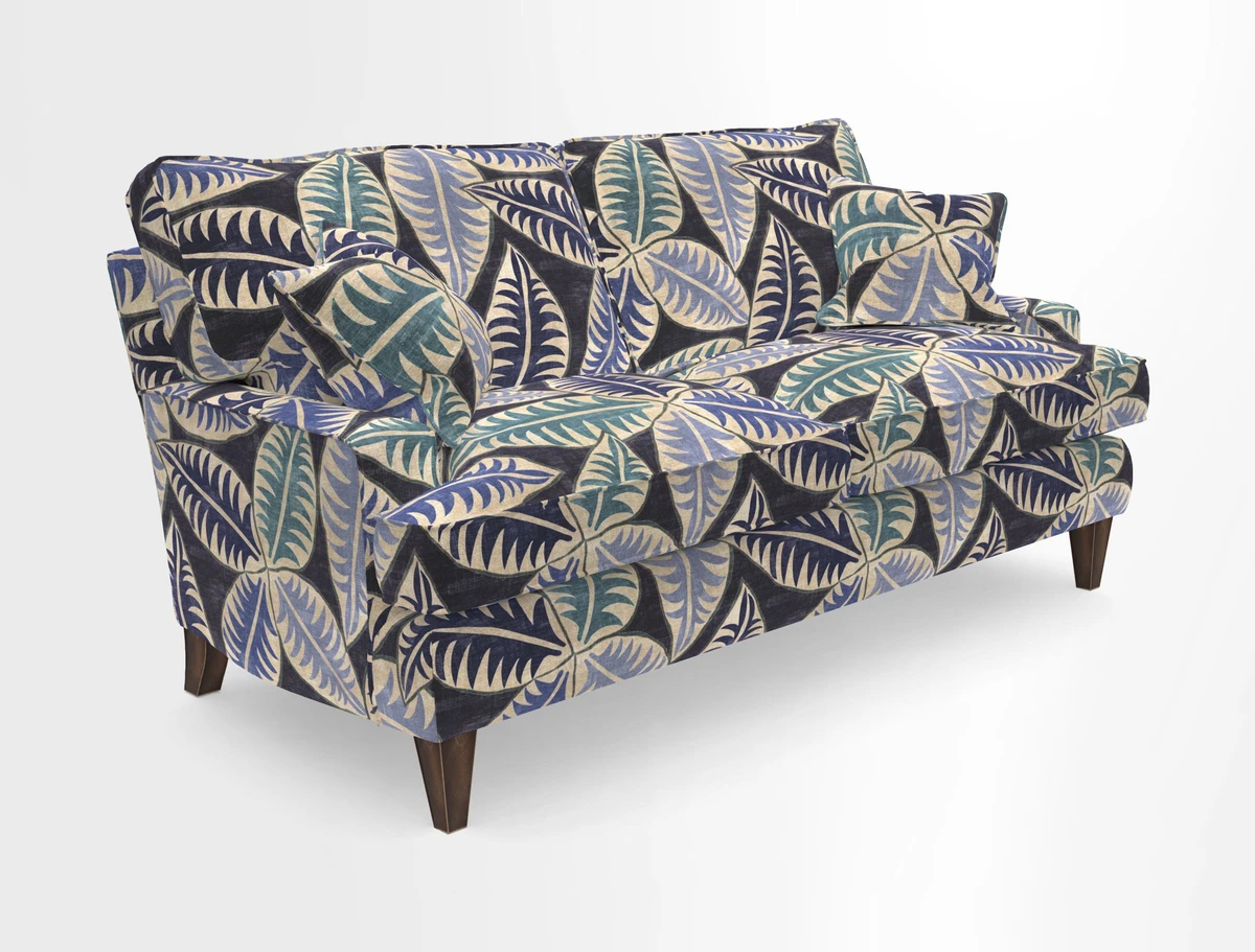 Ingleborough 3 Seater Sofa in Warwick Edinburgh Henna Rugs supplied by Rugs of Petworth