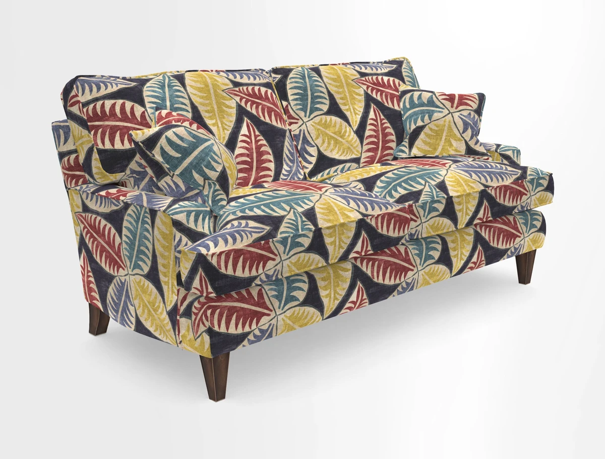 Ingleborough 3 Seater Sofa in Warwick Edinburgh Henna Rugs supplied by Rugs of Petworth