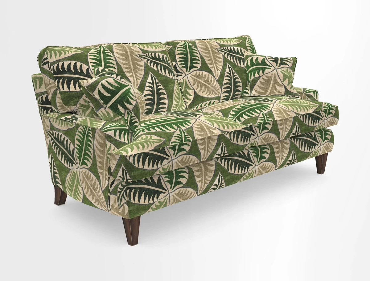 Ingleborough 3 Seater Sofa in Warwick Edinburgh Henna Rugs supplied by Rugs of Petworth