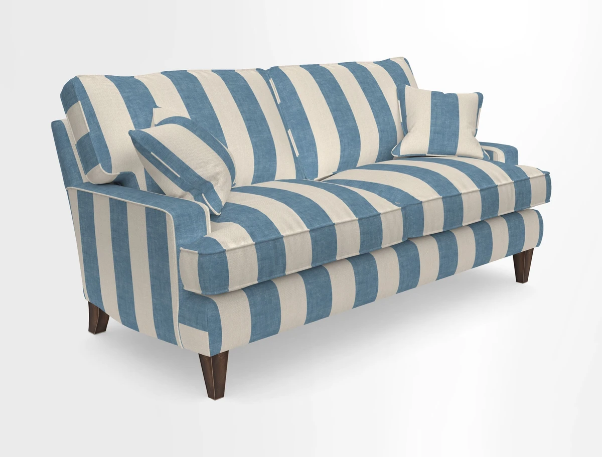 Ingleborough 3 Seater Sofa in Warwick Edinburgh Henna Rugs supplied by Rugs of Petworth