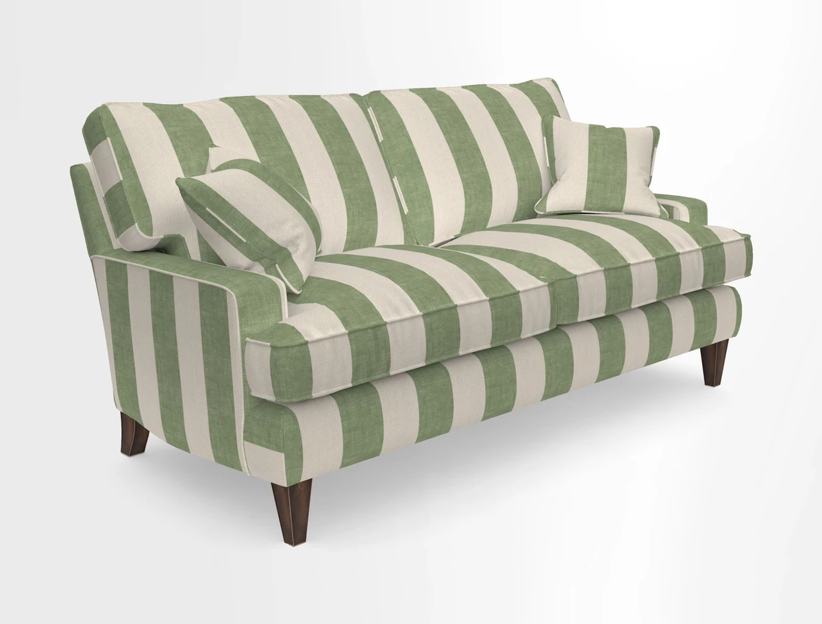 Ingleborough 3 Seater Sofa in Warwick Edinburgh Henna Rugs supplied by Rugs of Petworth