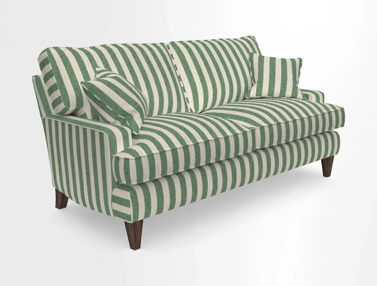 Ingleborough 3 Seater Sofa in Warwick Edinburgh Henna Rugs supplied by Rugs of Petworth