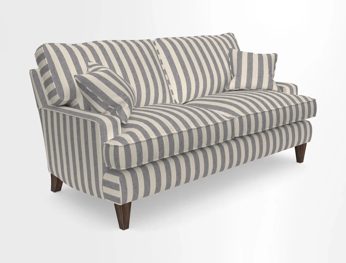 Ingleborough 3 Seater Sofa in Warwick Edinburgh Henna Rugs supplied by Rugs of Petworth