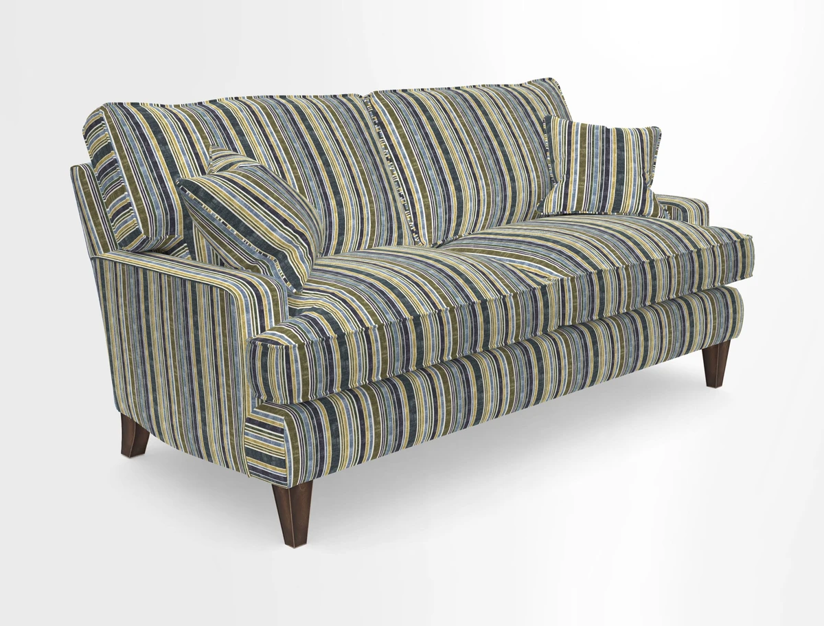 Ingleborough 3 Seater Sofa in Warwick Edinburgh Henna Rugs supplied by Rugs of Petworth
