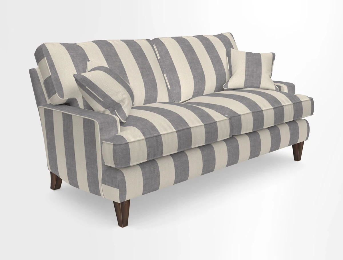 Ingleborough 3 Seater Sofa in Warwick Edinburgh Henna Rugs supplied by Rugs of Petworth