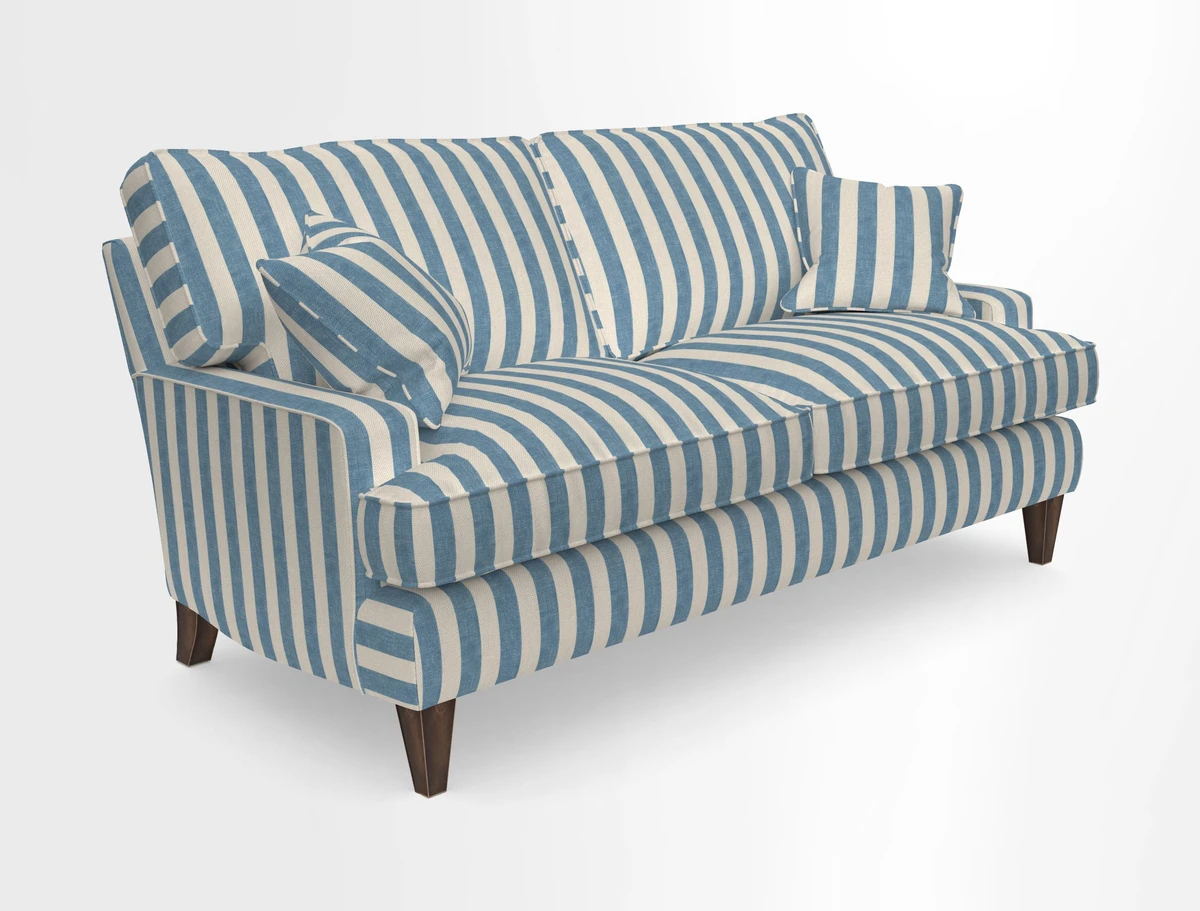 Ingleborough 3 Seater Sofa in Warwick Edinburgh Henna Rugs supplied by Rugs of Petworth