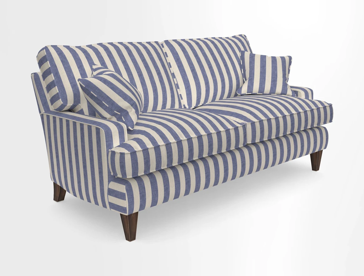 Ingleborough 3 Seater Sofa in Warwick Edinburgh Henna Rugs supplied by Rugs of Petworth