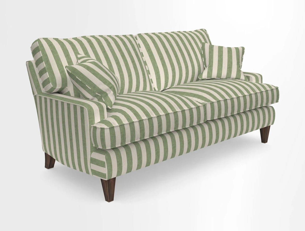 Ingleborough 3 Seater Sofa in Warwick Edinburgh Henna Rugs supplied by Rugs of Petworth
