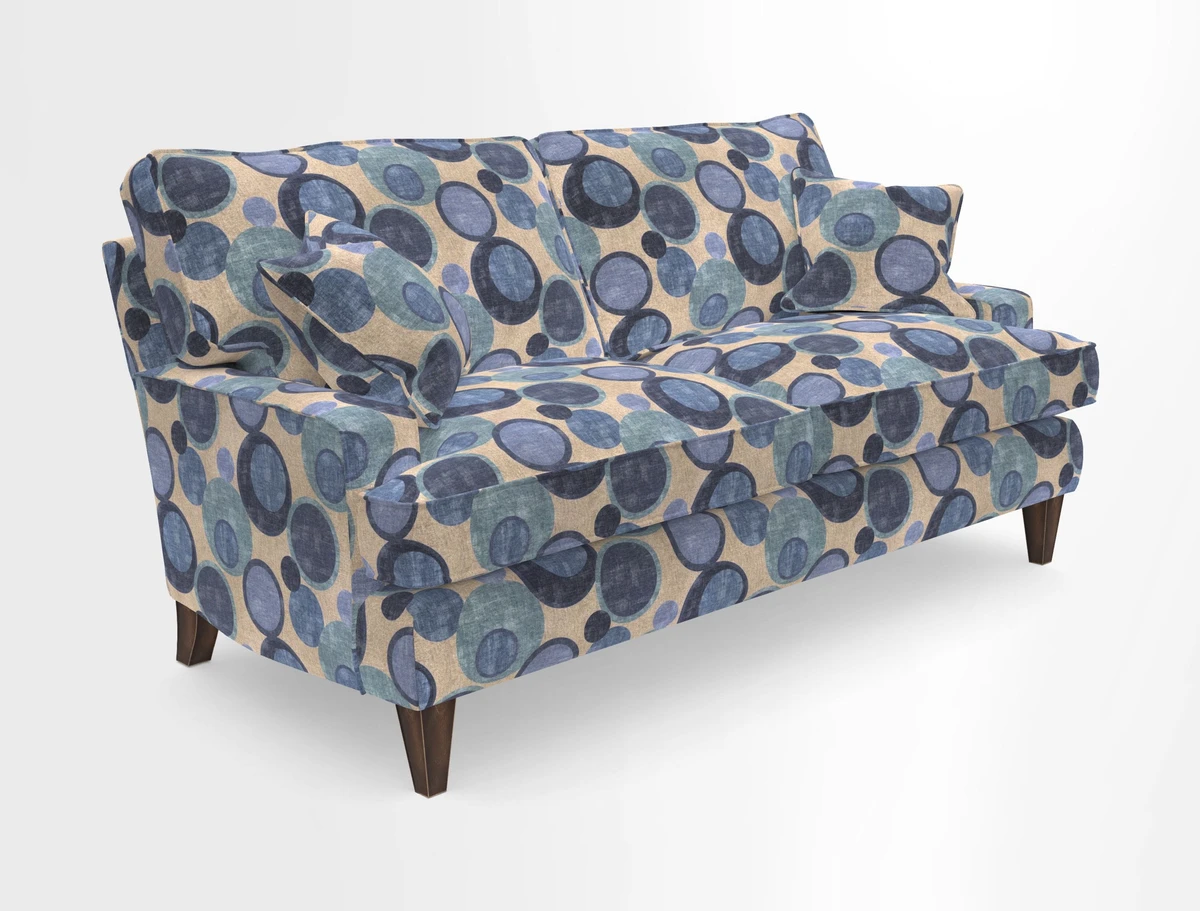 Ingleborough 3 Seater Sofa in Warwick Edinburgh Henna Rugs supplied by Rugs of Petworth