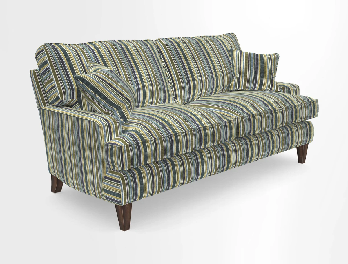 Ingleborough 3 Seater Sofa in Warwick Edinburgh Henna Rugs supplied by Rugs of Petworth
