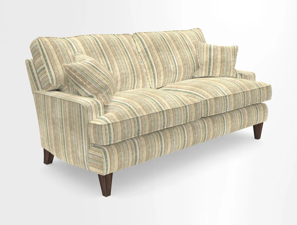 Ingleborough 3 Seater Sofa in Warwick Edinburgh Henna Rugs supplied by Rugs of Petworth