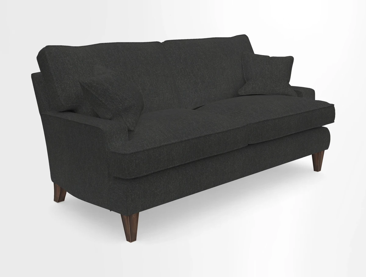 Ingleborough 3 Seater Sofa in Warwick Edinburgh Henna Rugs supplied by Rugs of Petworth