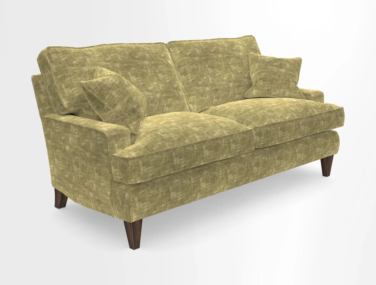 Ingleborough 3 Seater Sofa in Warwick Edinburgh Henna Rugs supplied by Rugs of Petworth