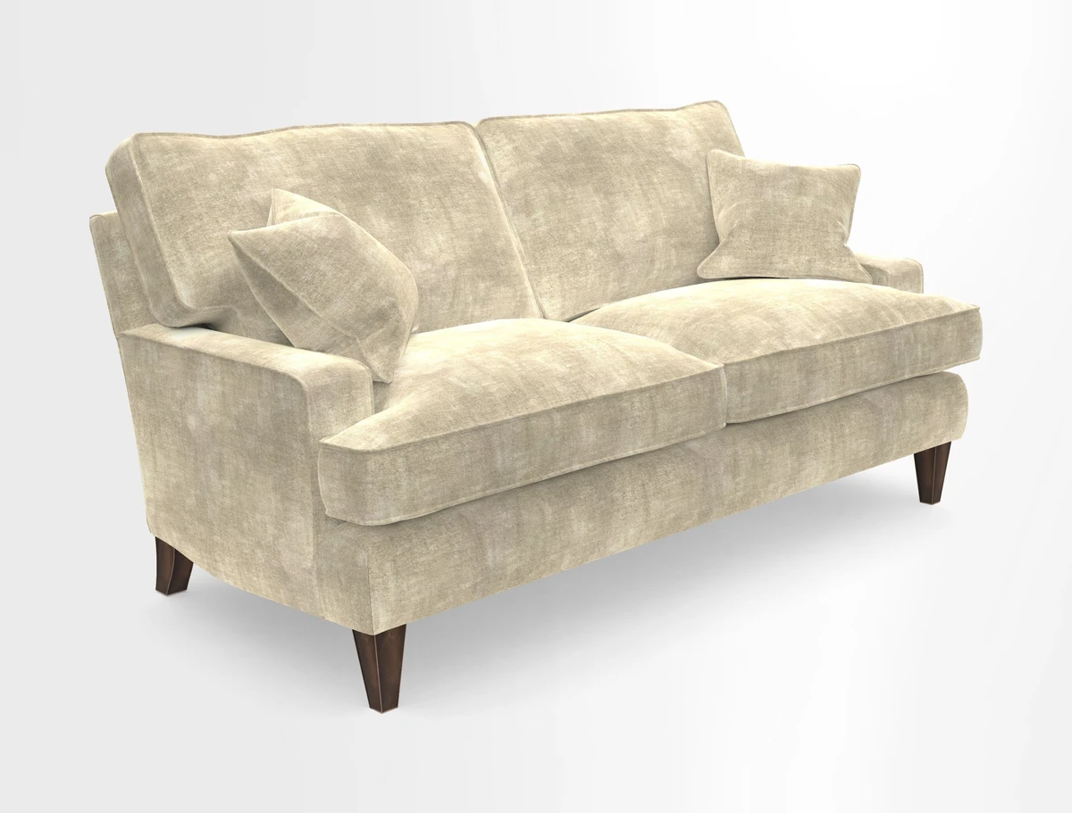 Ingleborough 3 Seater Sofa in Warwick Edinburgh Henna Rugs supplied by Rugs of Petworth