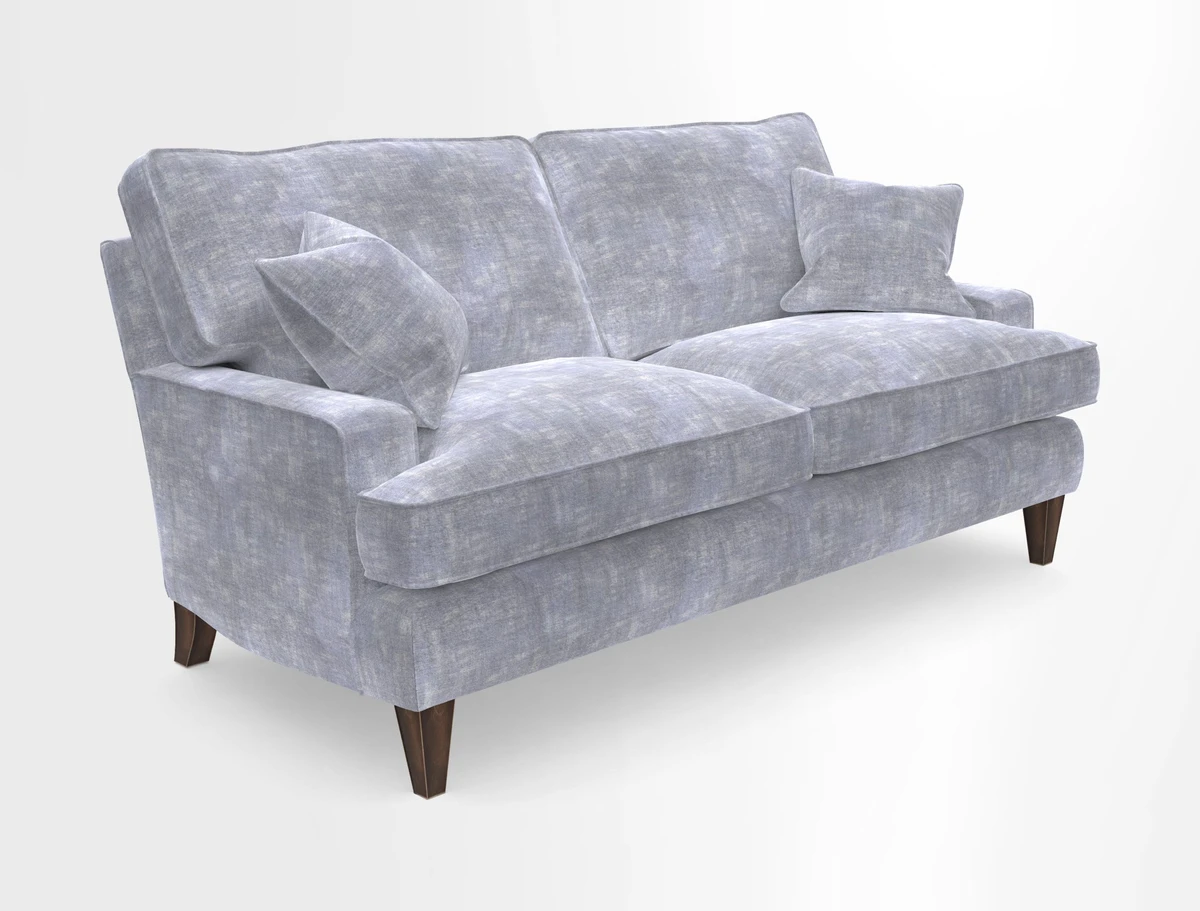 Ingleborough 3 Seater Sofa in Warwick Edinburgh Henna Rugs supplied by Rugs of Petworth
