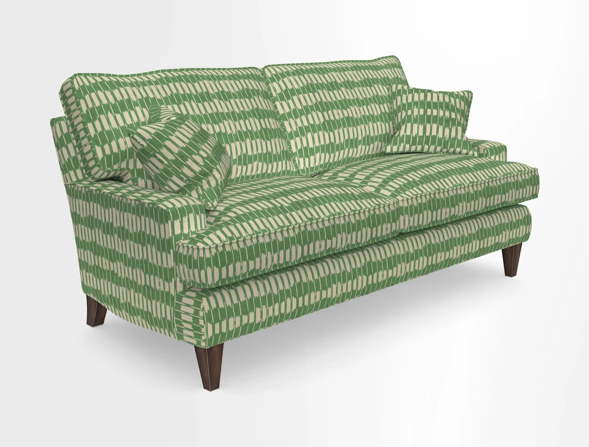 Ingleborough 3 Seater Sofa in Warwick Edinburgh Henna Rugs supplied by Rugs of Petworth